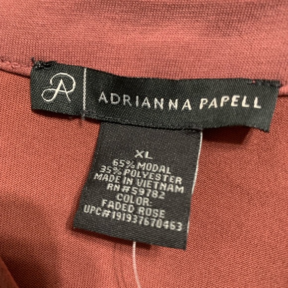 Adrianna Papell, XL, mauve, new - Picture 3 of 7